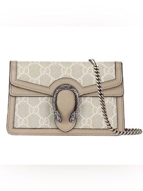 GG Beige Dionysus GG Supreme Shoulder Bag